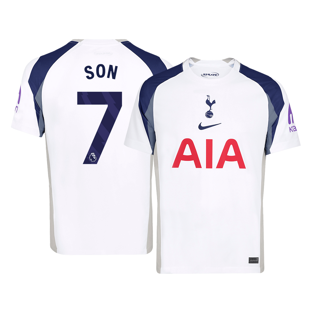 SON #7 Tottenham Hotspur Domicile Maillot 2025/26