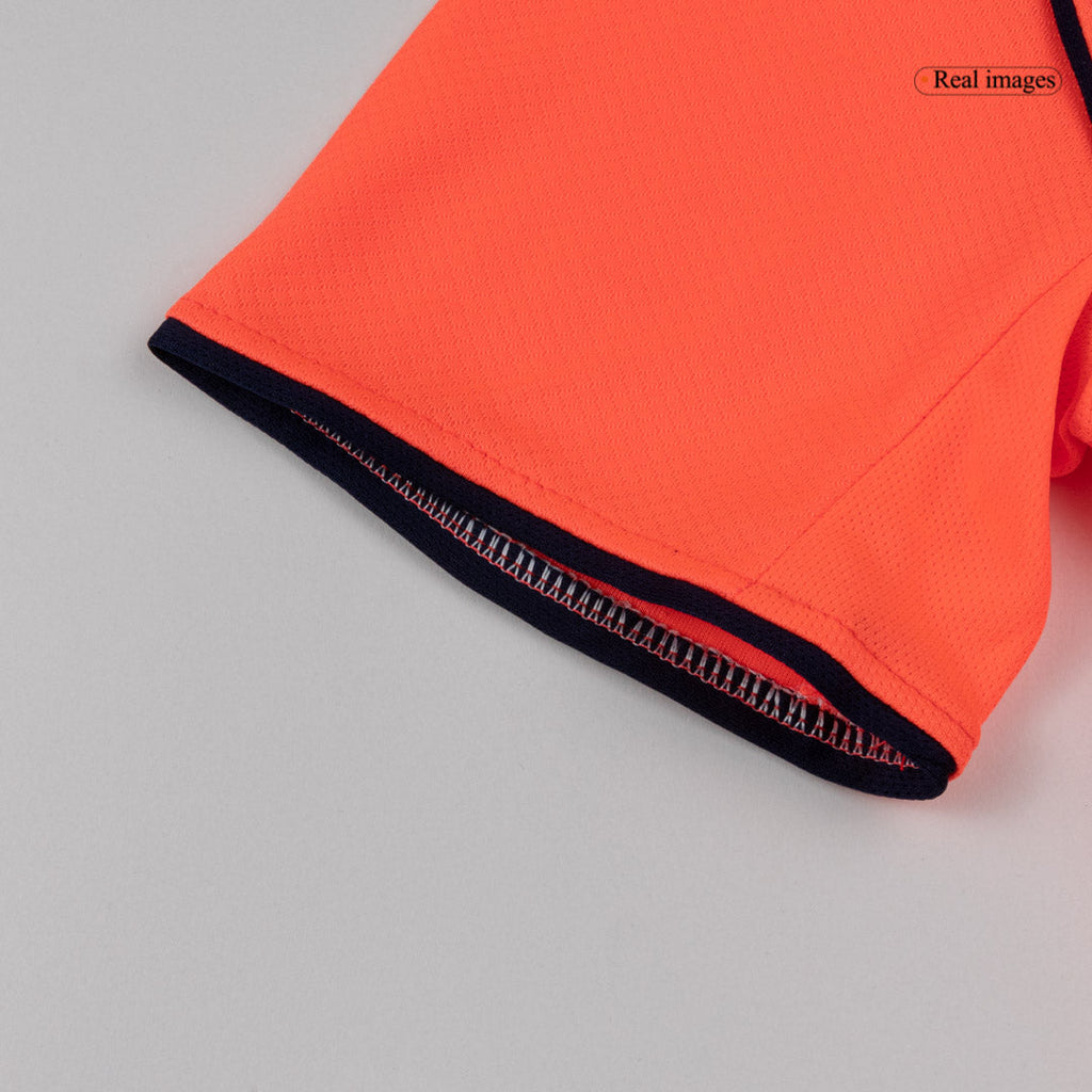 Barcelone Third Maillot Kit 2025/26 Enfant Orange