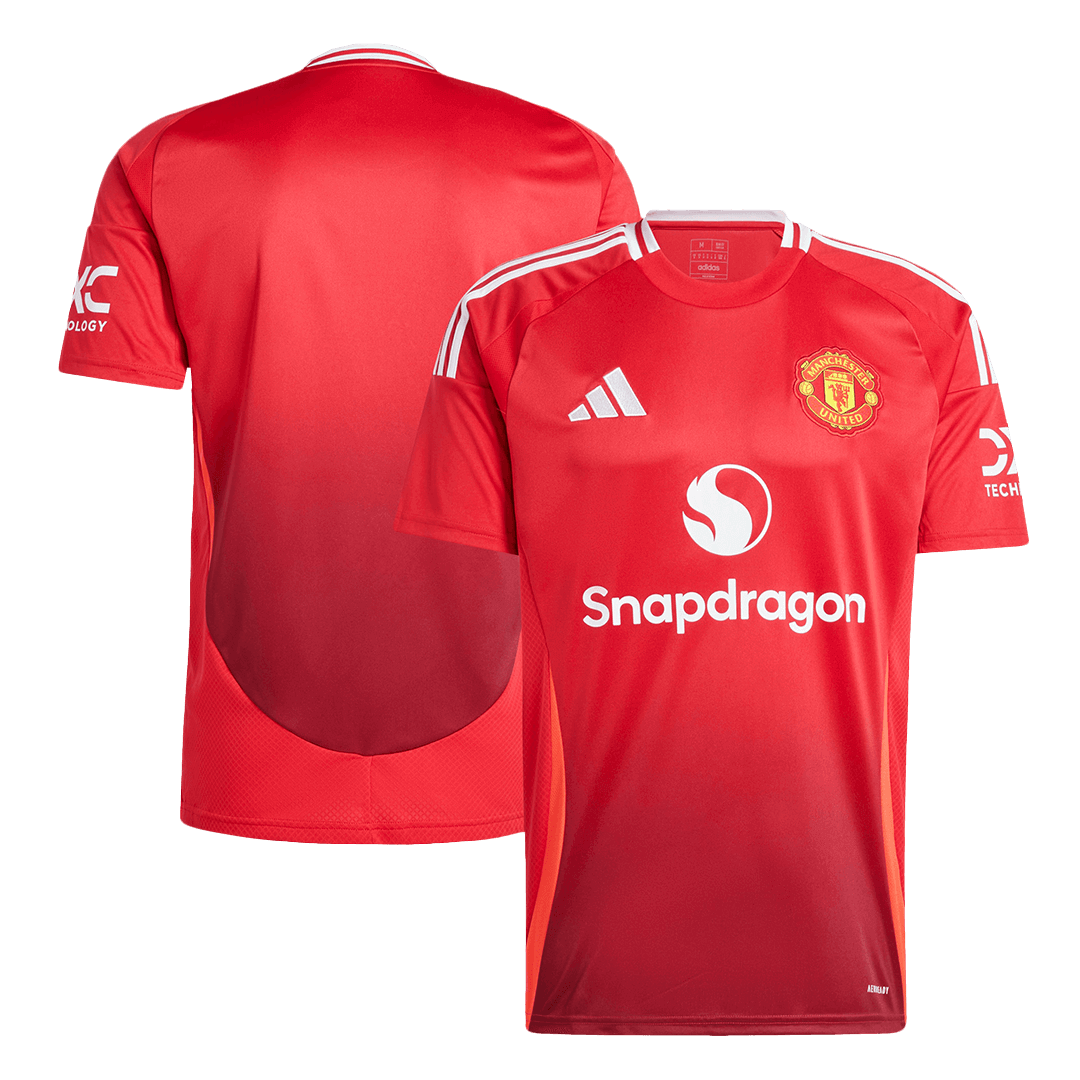 Manchester United Domicile Maillot 2024/25 - Super Grande Taille