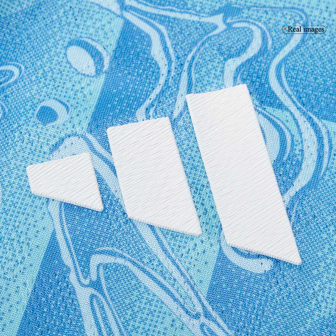 KALULU #15 Juventus Extérieur Maillot 2025/26 Bleu Authentique