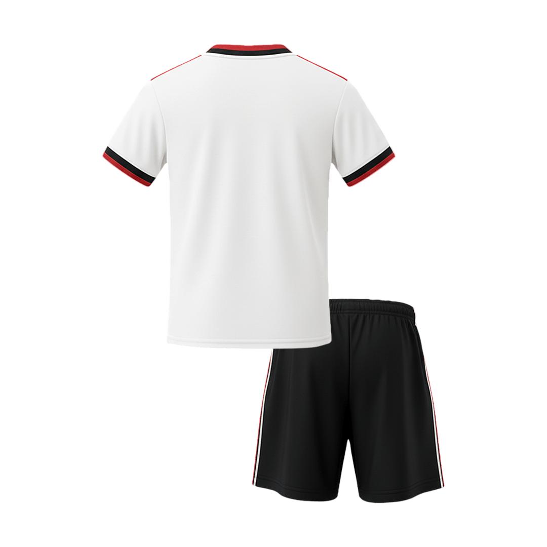 Mexique Extérieur Maillot Kit Coupe du Monde 2026 Junior Blanc