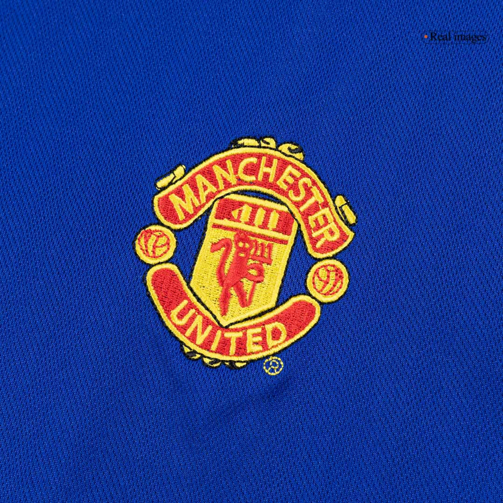 Retro Manchester United Extérieur Maillot 2005/06 Bleu