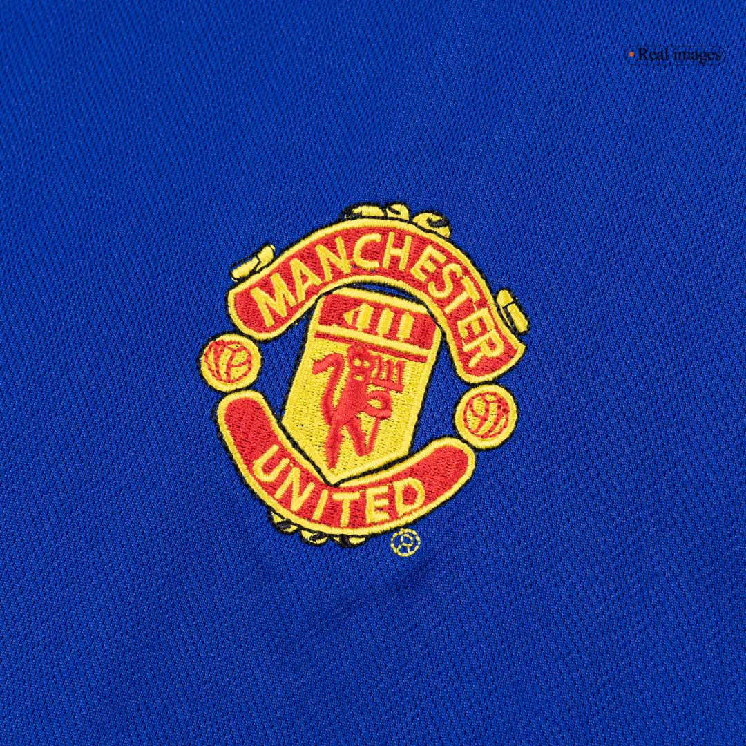 Retro Manchester United Extérieur Maillot 2005/06 Bleu