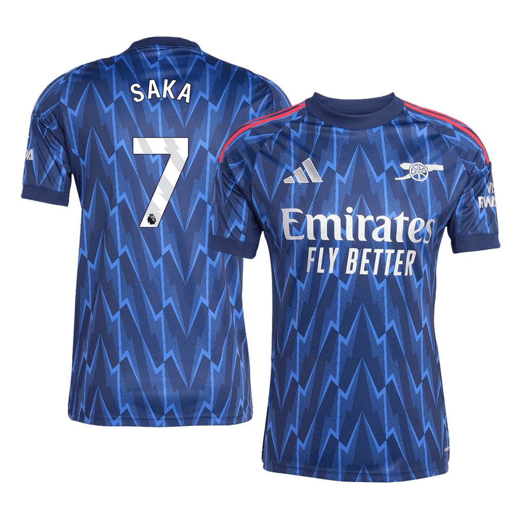 SAKA #7 Arsenal Extérieur Maillot 2025/26