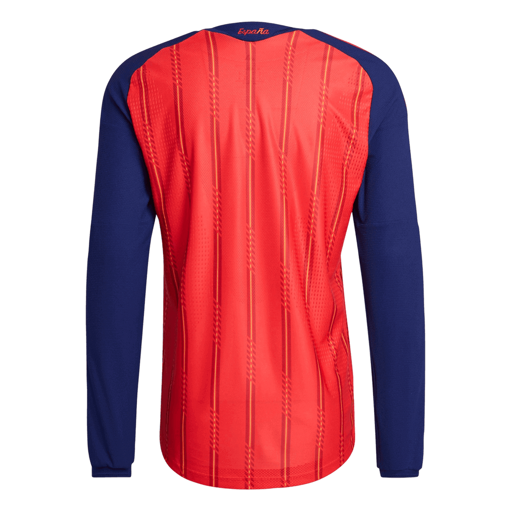 Espagne Domicile Maillot Manches Longues - Coupe du Monde 2026 Rouge