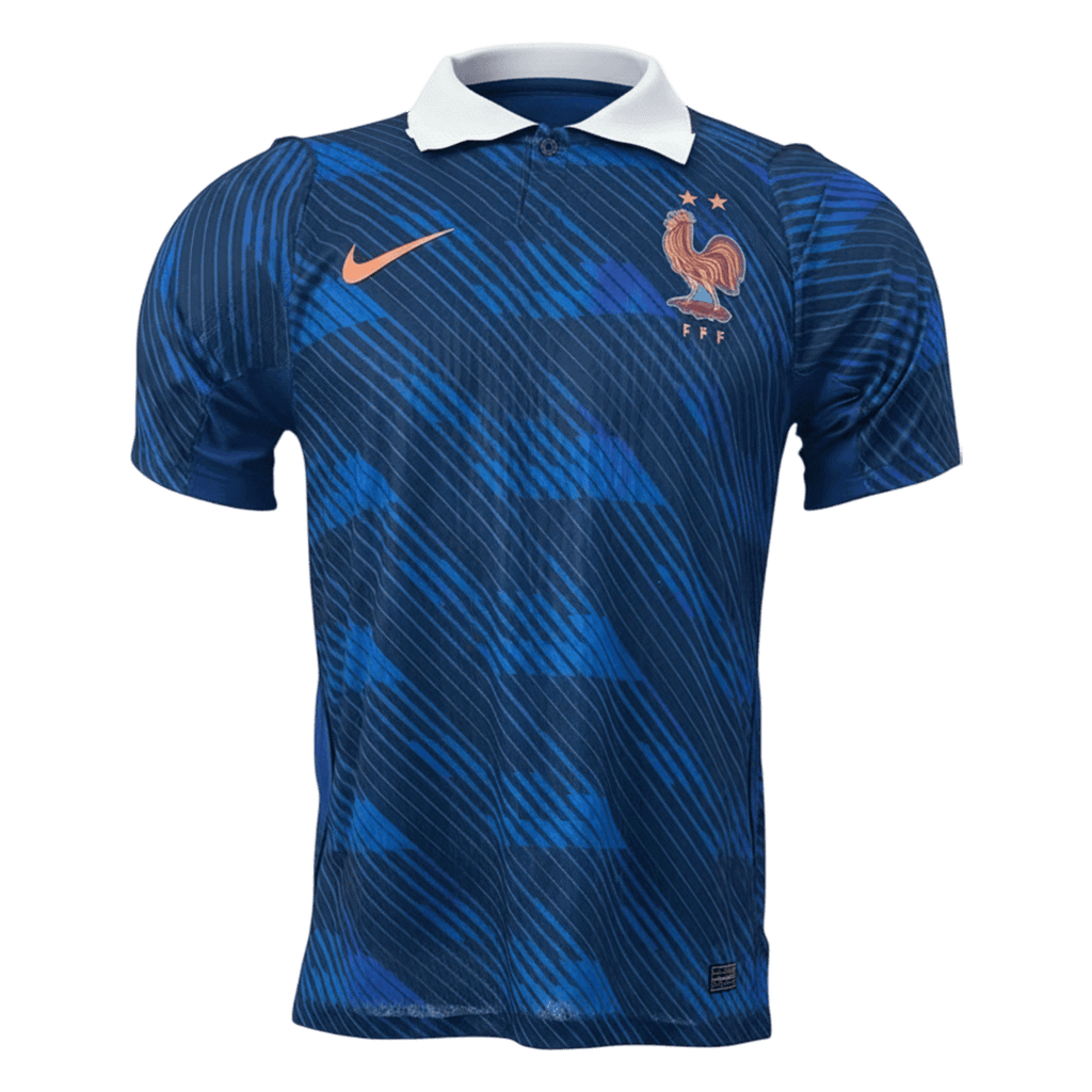 France Domicile Maillot Coupe du Monde 2026 Bleu Joueur
