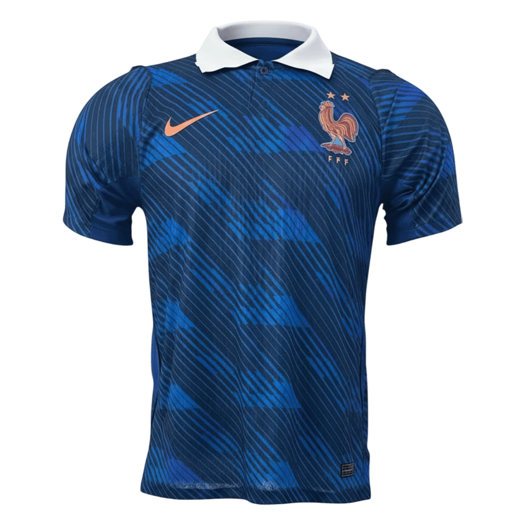 France Domicile Maillot Coupe du Monde 2026 Bleu Joueur