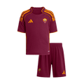 Roma Domicile Maillot Kit 2025/26 Junior Rouge