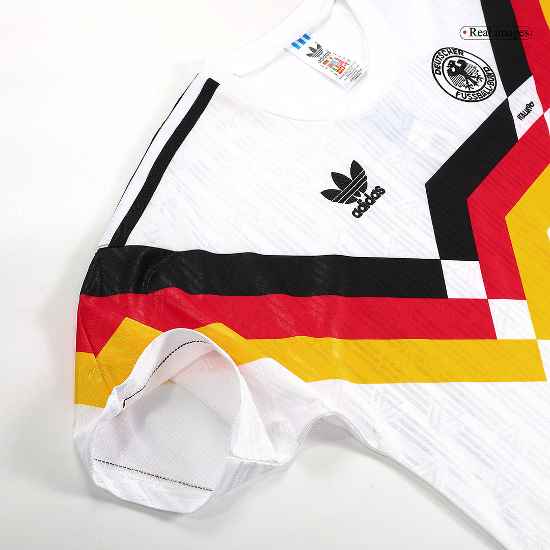 Retro Allemagne Domicile Maillot 1990