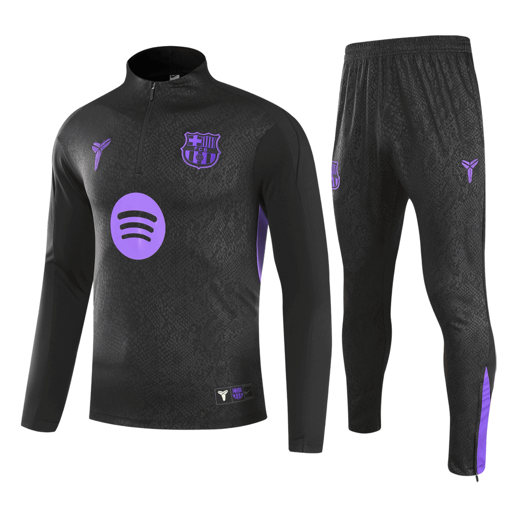 Barcelone Sweatshirt Kit 2025/26 Enfant Noir