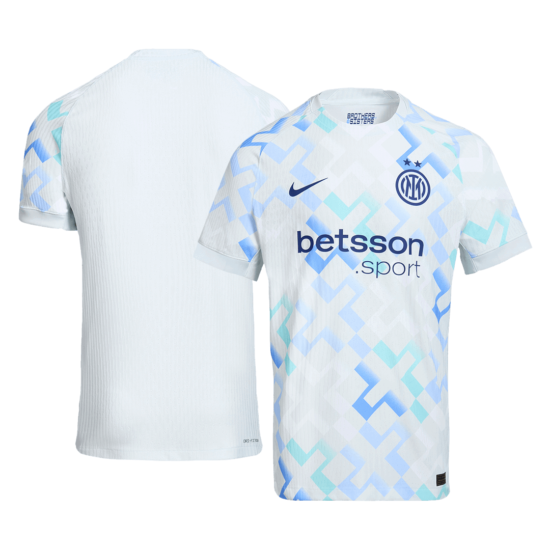 Inter Milan Extérieur Maillot 2025/26 Bleu Authentique