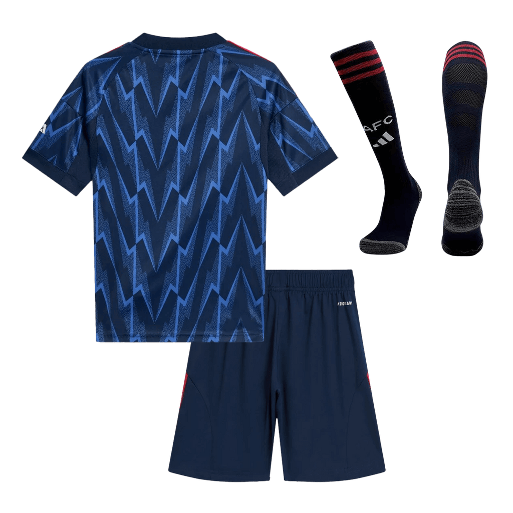 Arsenal Extérieur Maillot Kit 2025/26 Junior Bleu