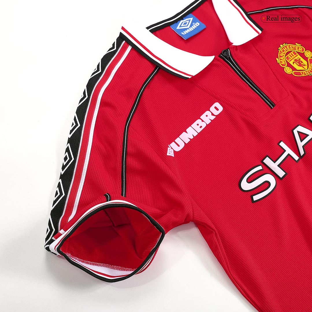 Retro Manchester United Domicile Maillot 98/00