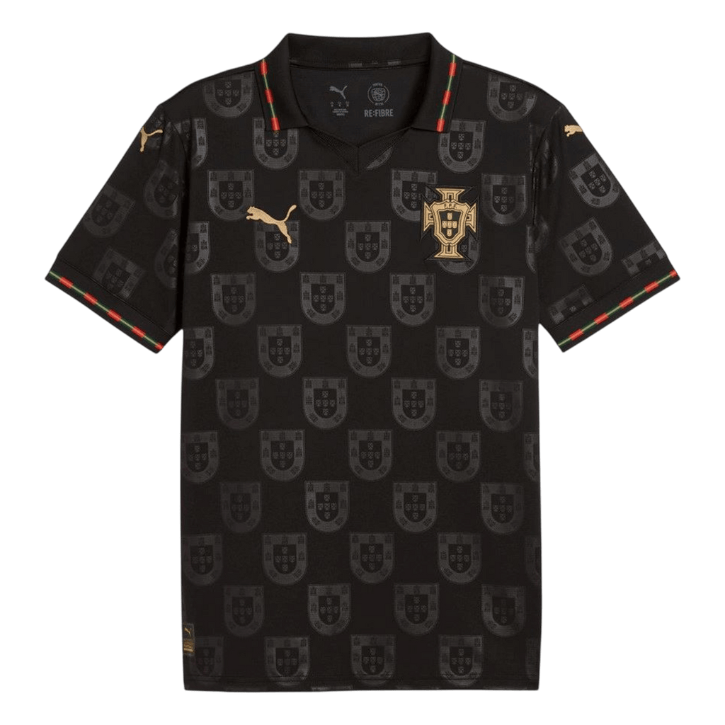 Portugal Maillot Kit - Coupe du Monde 2026 Noir
