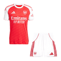 Arsenal Domicile Maillot Kit 2025/26 Rouge