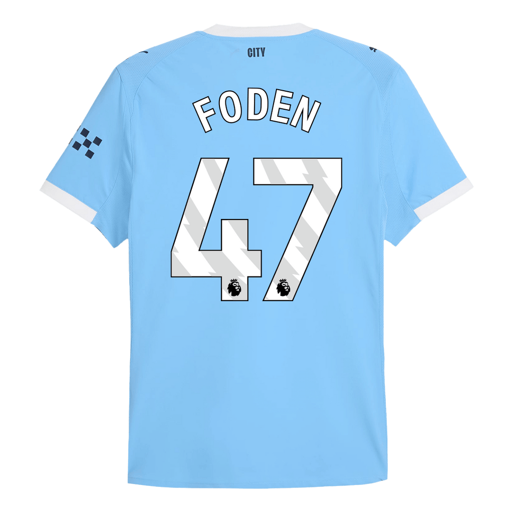 FODEN #47 Manchester City Domicile Maillot 2025/26 Authentique