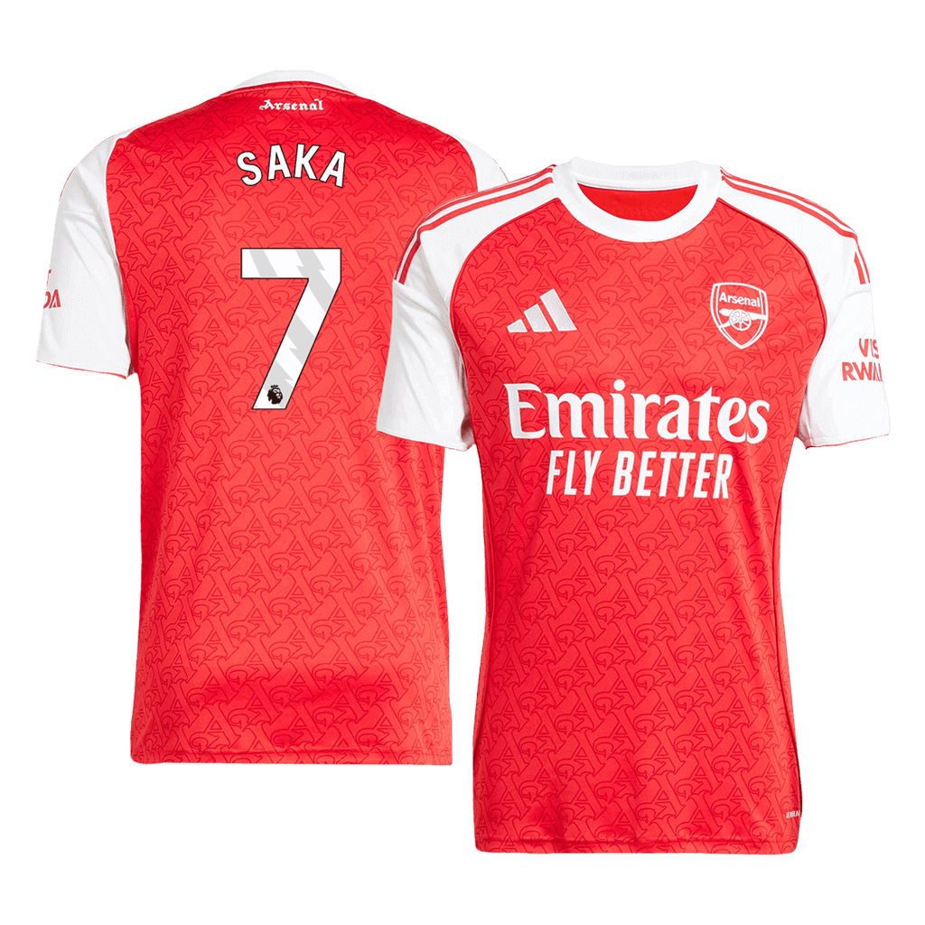SAKA #7 Arsenal Domicile Maillot 2025/26
