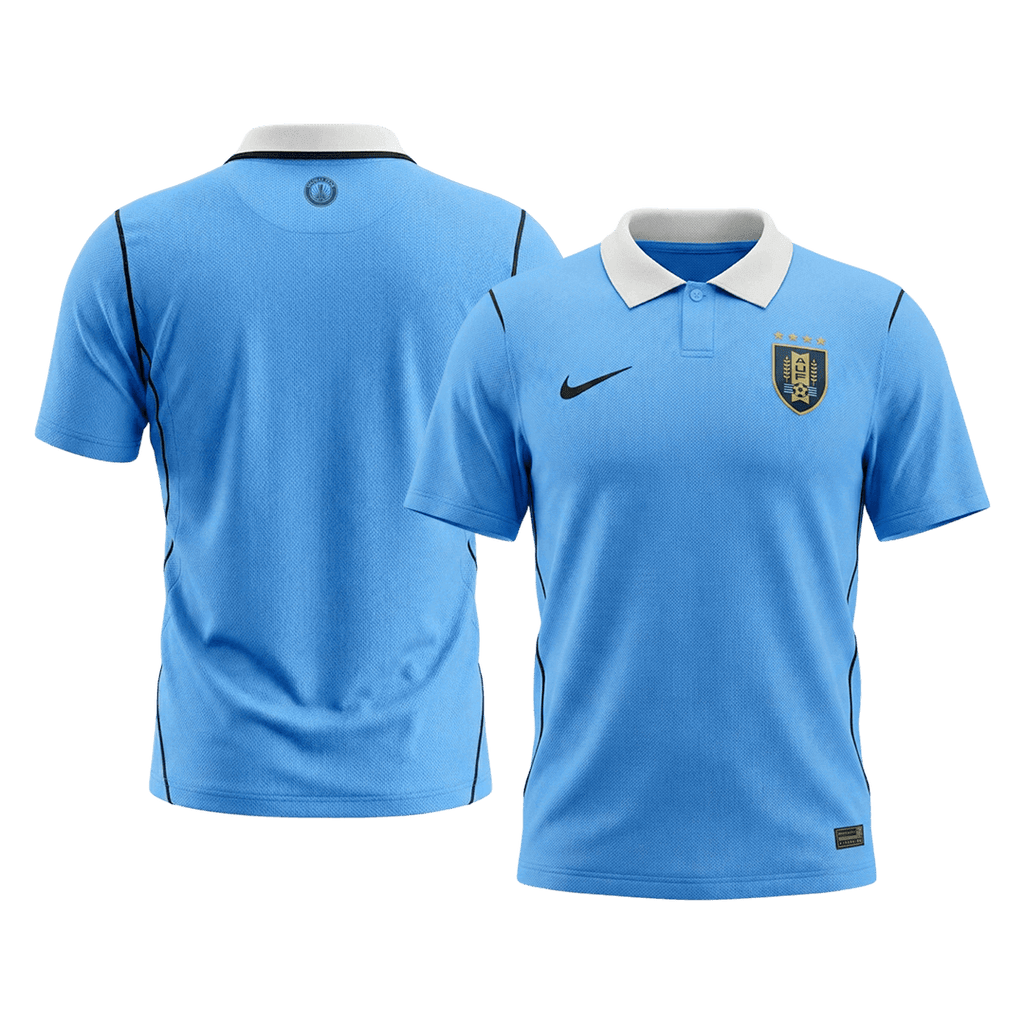 Uruguay Domicile Maillot - Coupe du Monde 2026 Bleu