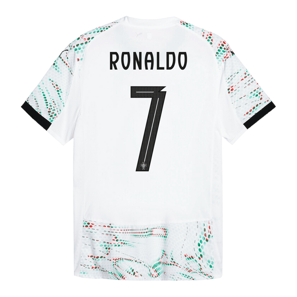 RONALDO #7 Portugal Extérieur Maillot 2025 Authentique