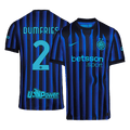 DUMFRIES #2 Inter Milan Domicile Maillot 2025/26 Blue&Black