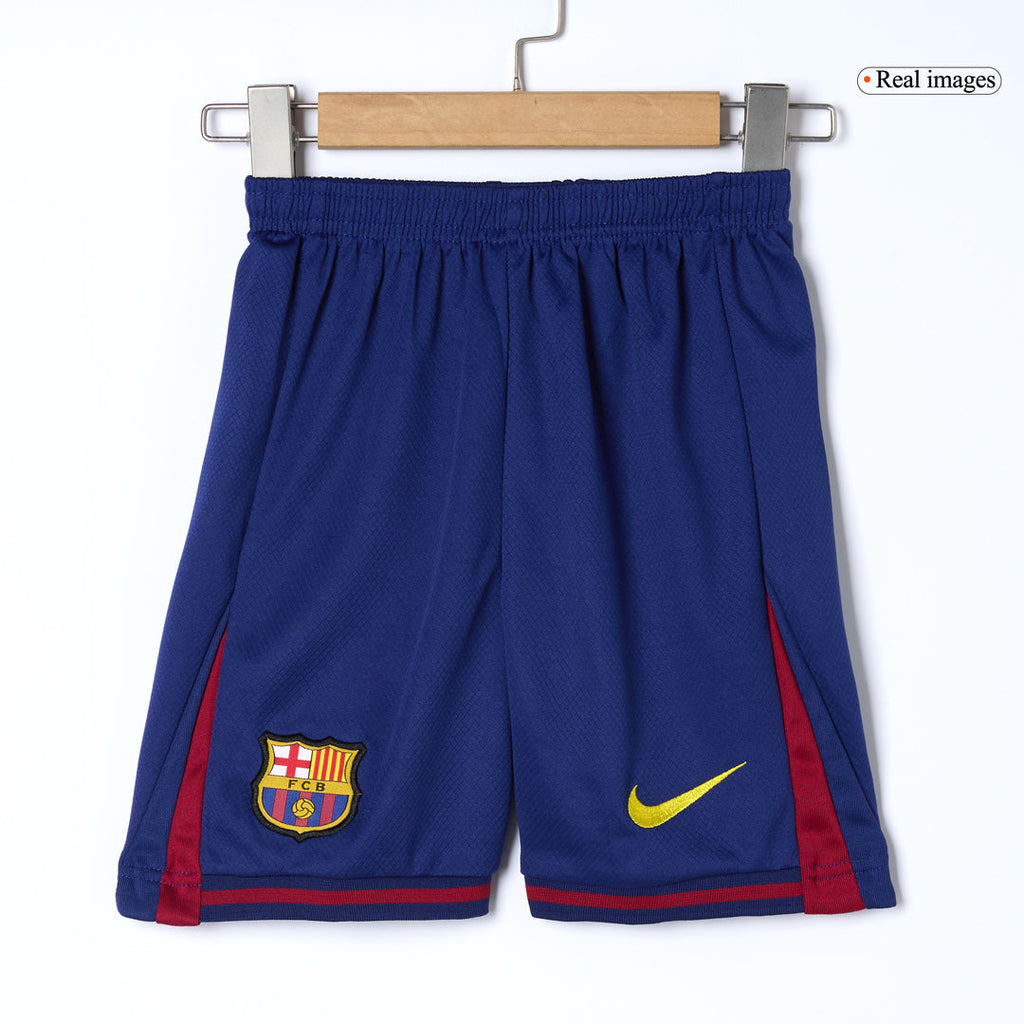 Barcelone Domicile Maillot Kit 2025/26 Enfant Rouge et Bleu
