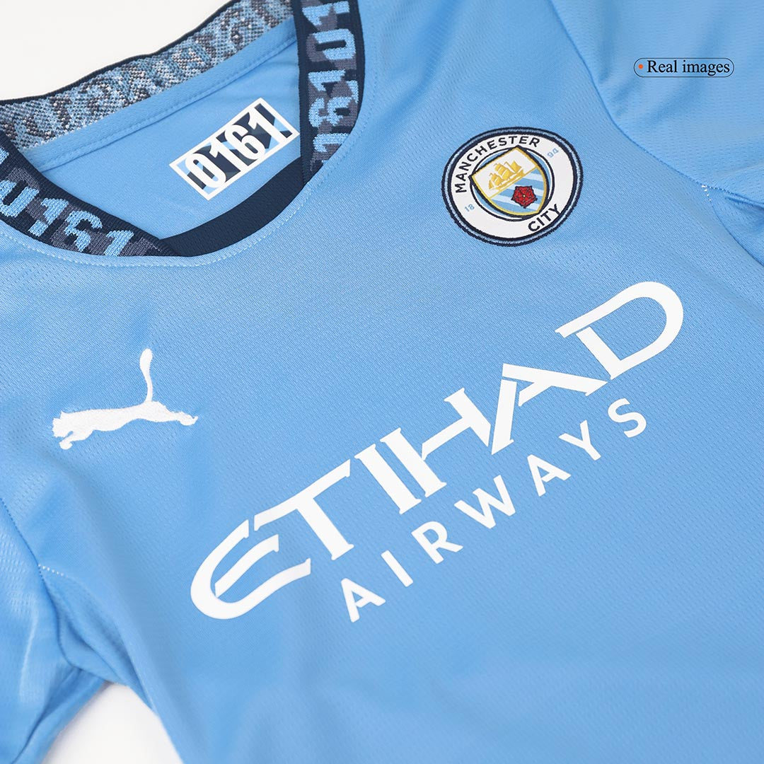 Manchester City Domicile Maillot Kit 2024/25 Enfant
