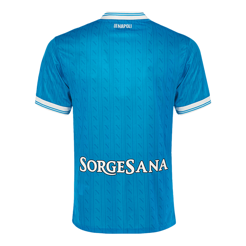 Napoli Domicile Maillot 2025/26 Bleu Grande Taille
