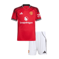 Manchester United Domicile Maillot Kit 2025/26 Enfant