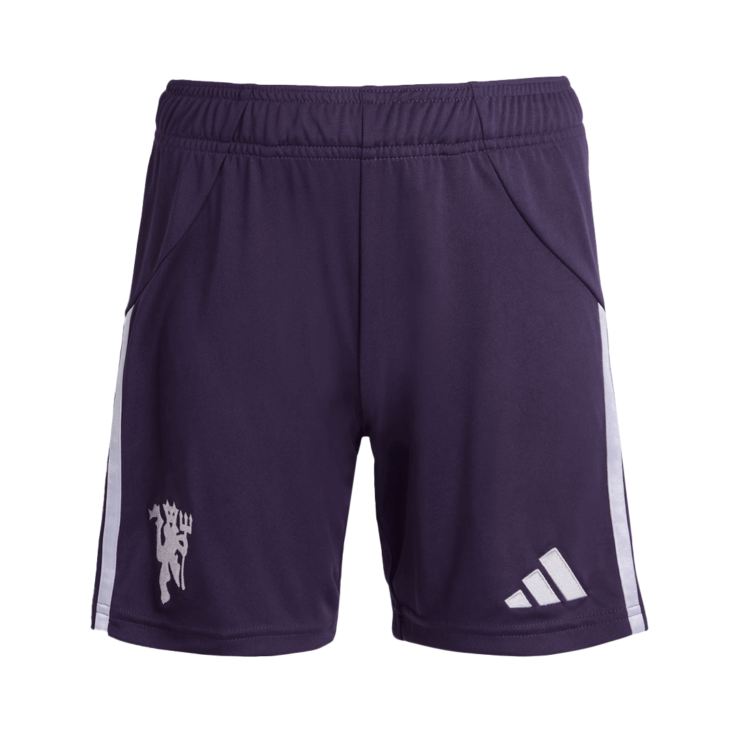 Manchester United Extérieur Short 2025/26 Violet