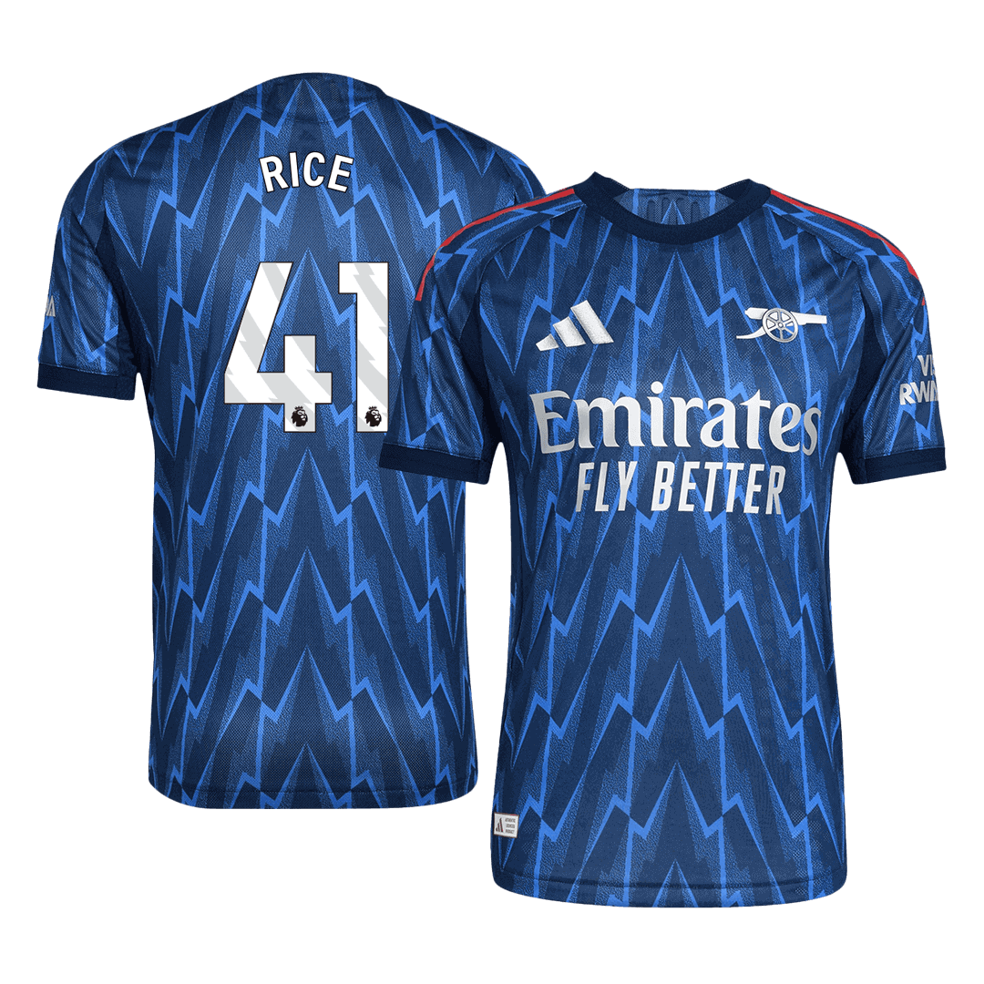 RICE #41 Inter Miami CF Extérieur Maillot 2025/26 Bleu Authentique