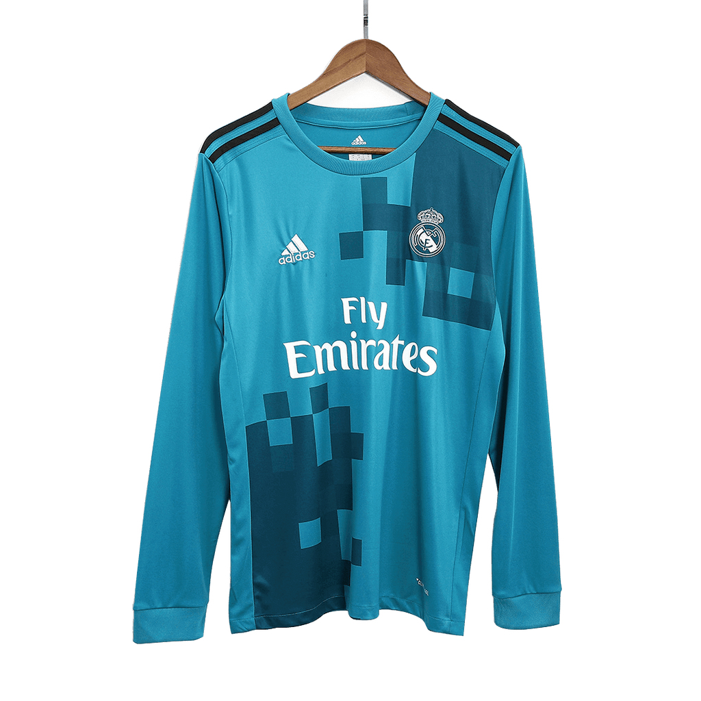 Retro Real Madrid Third Maillot Manches Longues 2017/18