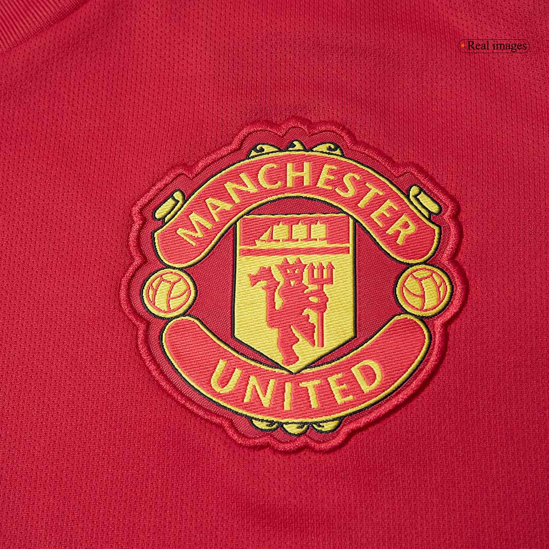 B.FERNANDES #8 Manchester United Domicile Maillot 2025/26