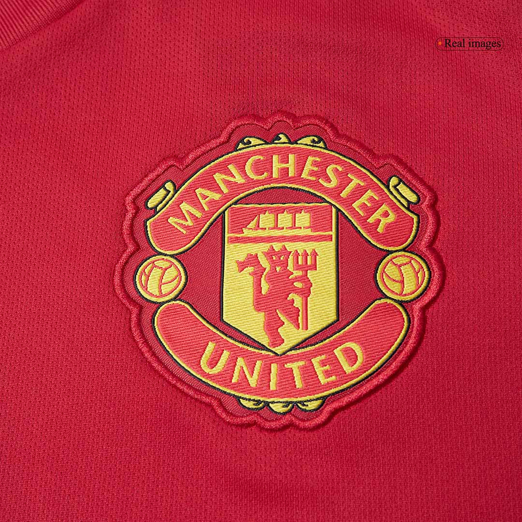 Manchester United Domicile Maillot Kit 2025/26 Rouge