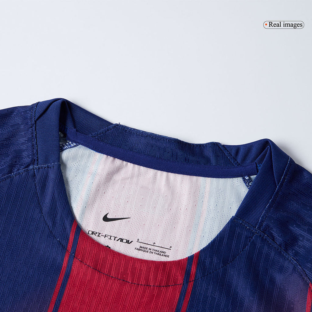 KOUNDE #23 Barcelone Domicile Maillot 2025/26 Rouge et Bleu Authentique - UCL