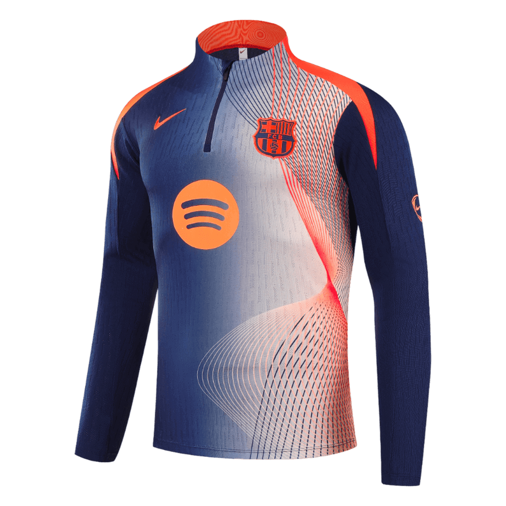 Barcelone Sweatshirt Kit 2025/26 Enfant Black&Orange