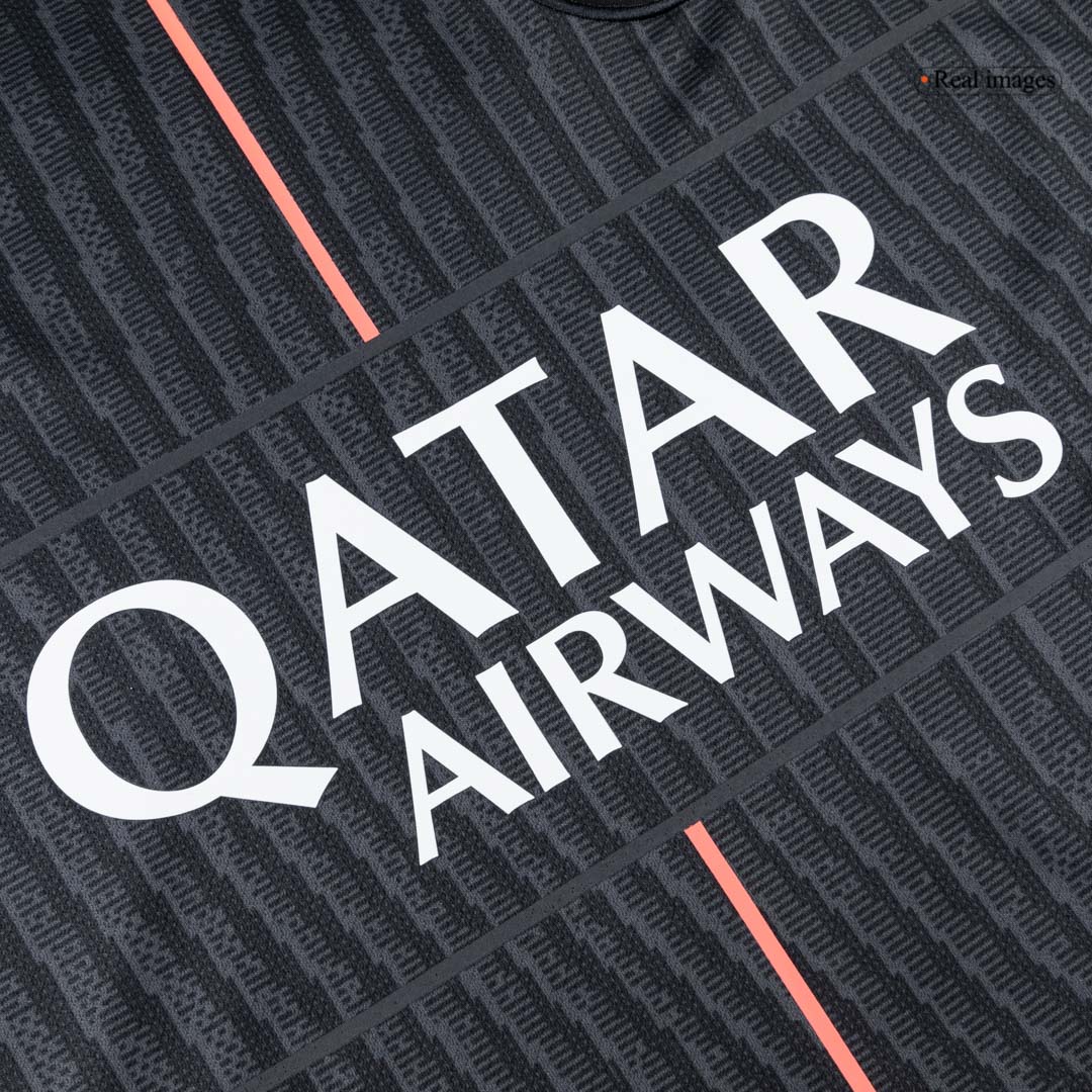 Les Paris Fourth Maillot Kit 2025/26 Noir