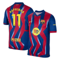 RAPHINHA #11 Barcelone Fourth Maillot 2025/26 Rouge&Bleu