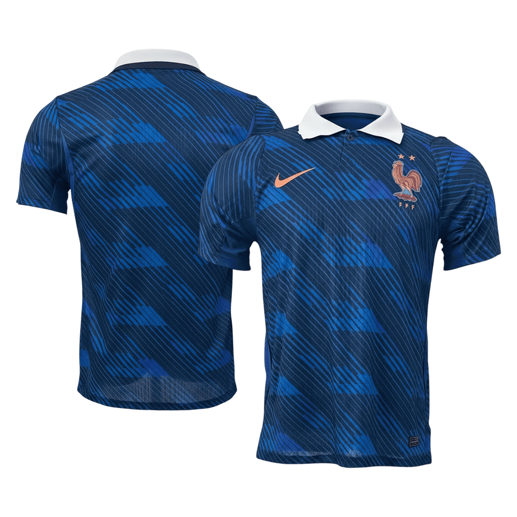 France Domicile Maillot Coupe du Monde 2026 Bleu Joueur