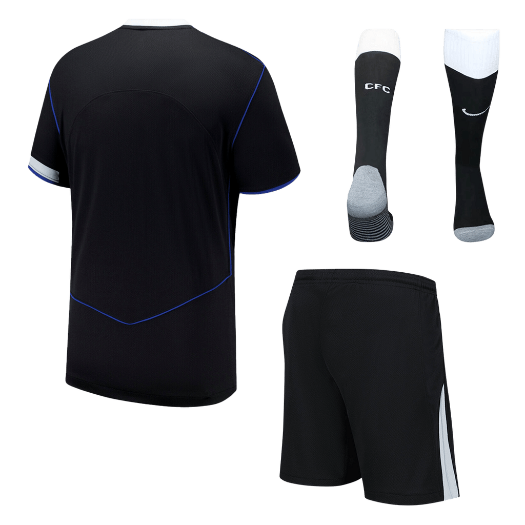 Chelsea Third Maillot Kit 2025/26 Noir