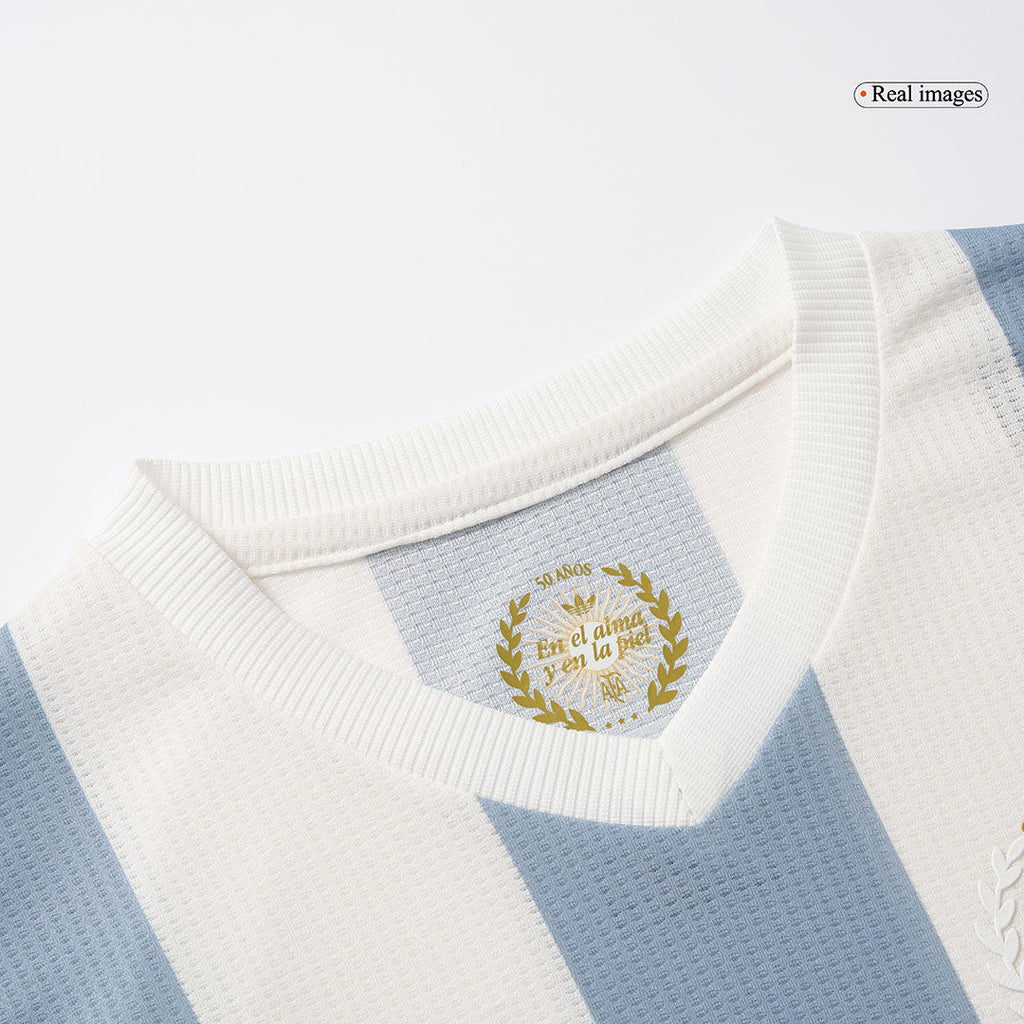 Argentine Maillot Kit 2024 - 50th Anniversaire Enfant
