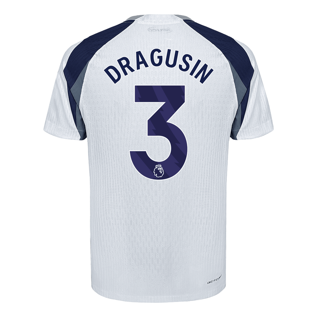 DRAGUSIN #3 Tottenham Hotspur Domicile Maillot 2025/26 Blanc Joueur
