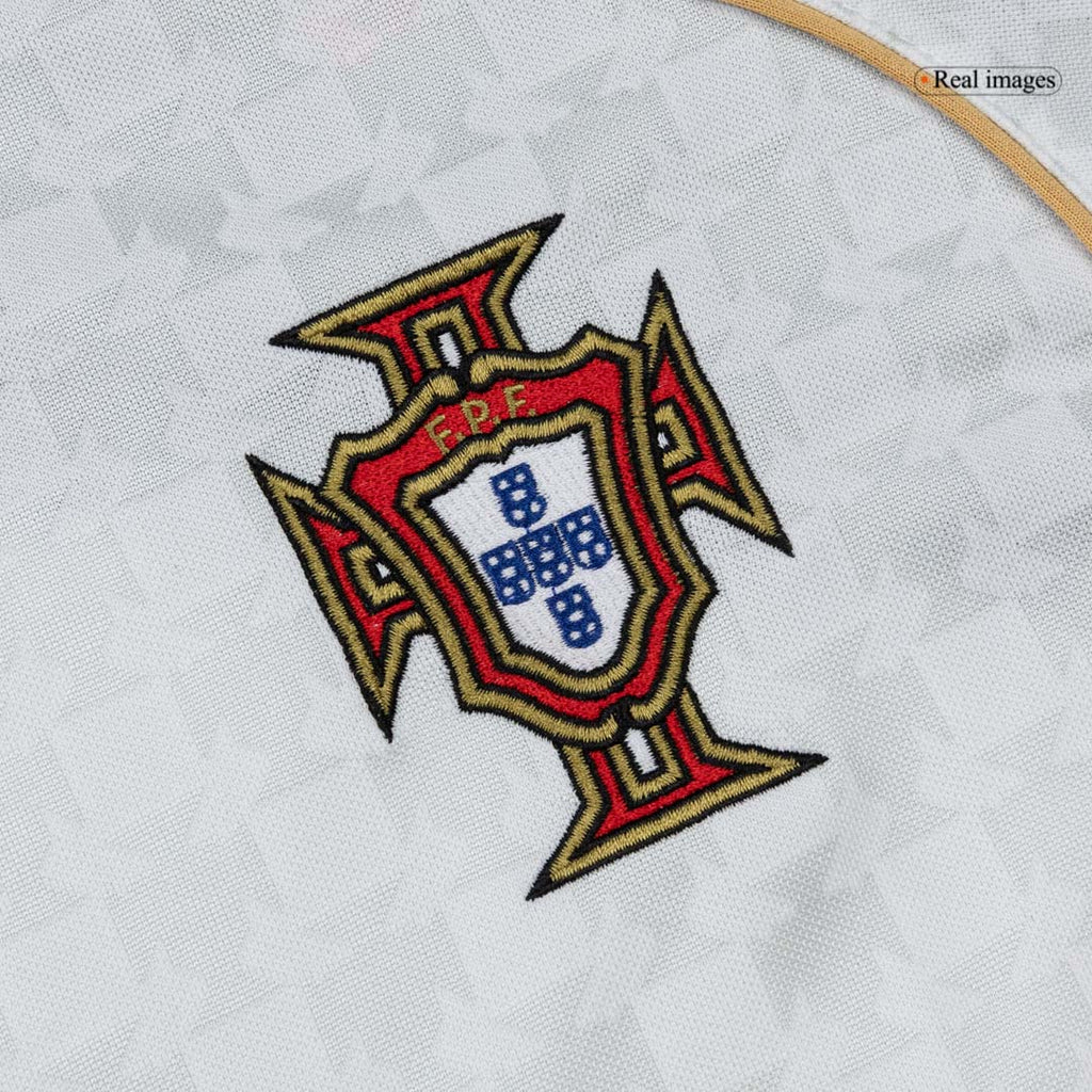 Retro Portugal Extérieur Maillot 2004 Blanc