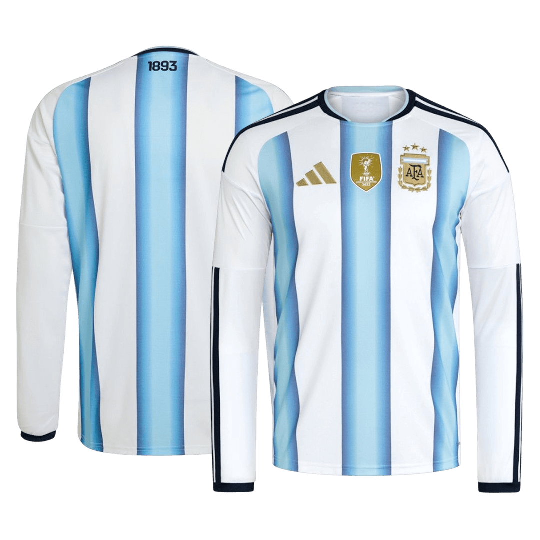 Argentine Domicile Maillot Manches Longues - Coupe du Monde 2026 Blue&White