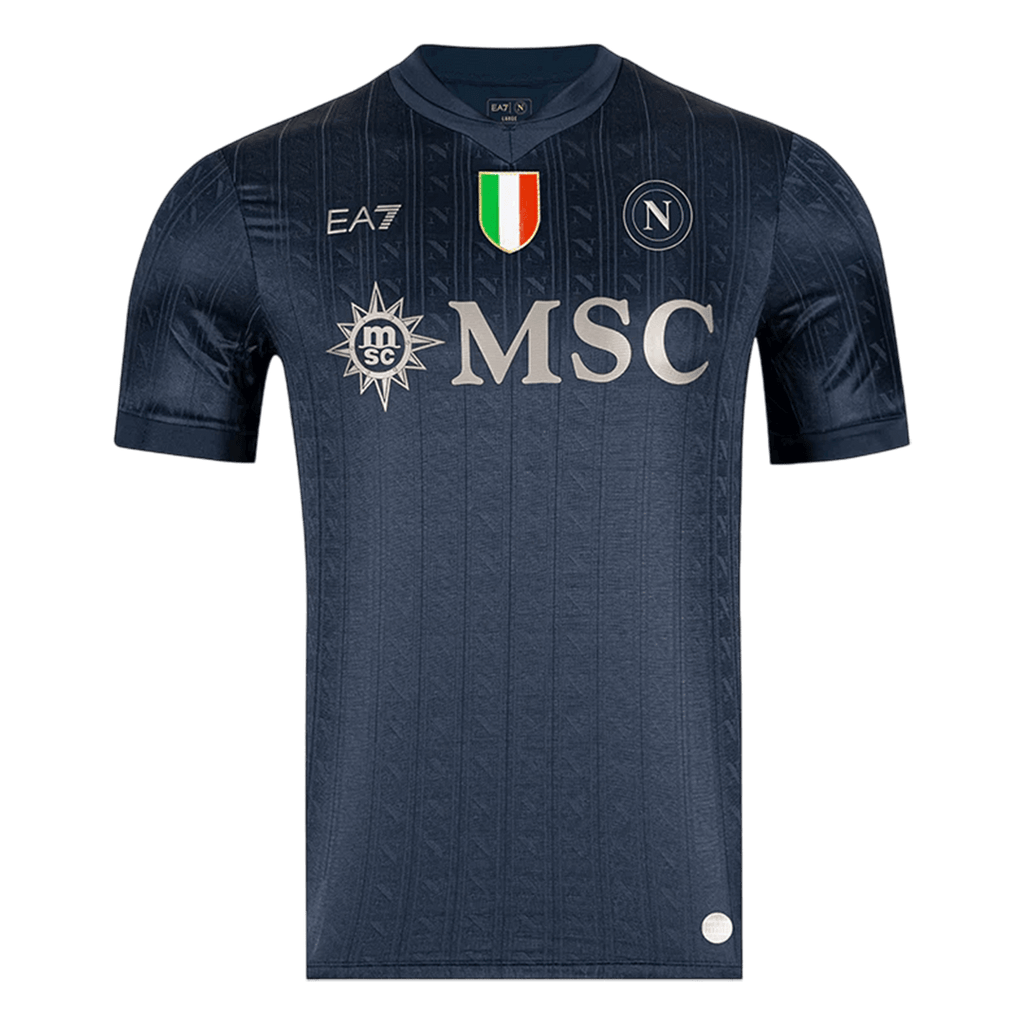 Naples Third Maillot 2025/26 Noir