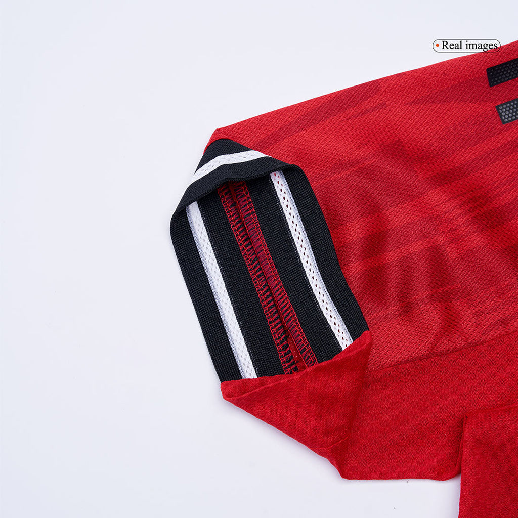 ŠEŠKO #30 Manchester United Domicile Maillot 2025/26 Rouge Authentique