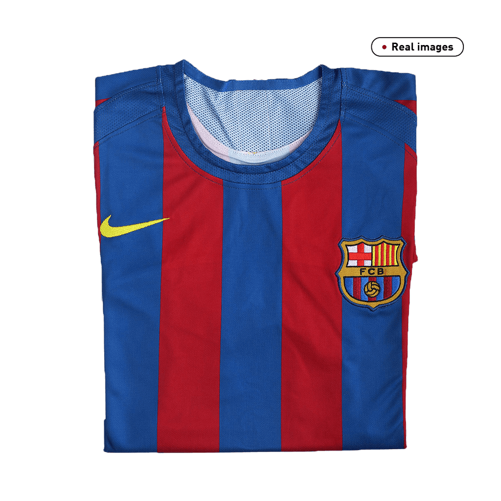 Retro MESSI #30 Barcelone Domicile Maillot 2005/06 - UCL Final