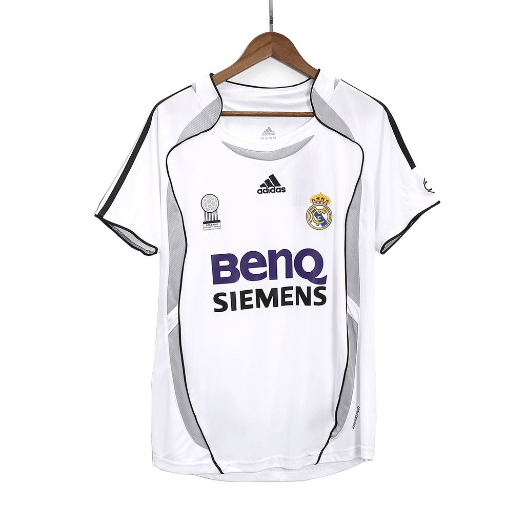 SERGIO RAMOS #4 Retro Real Madrid Domicile Maillot 2006/07