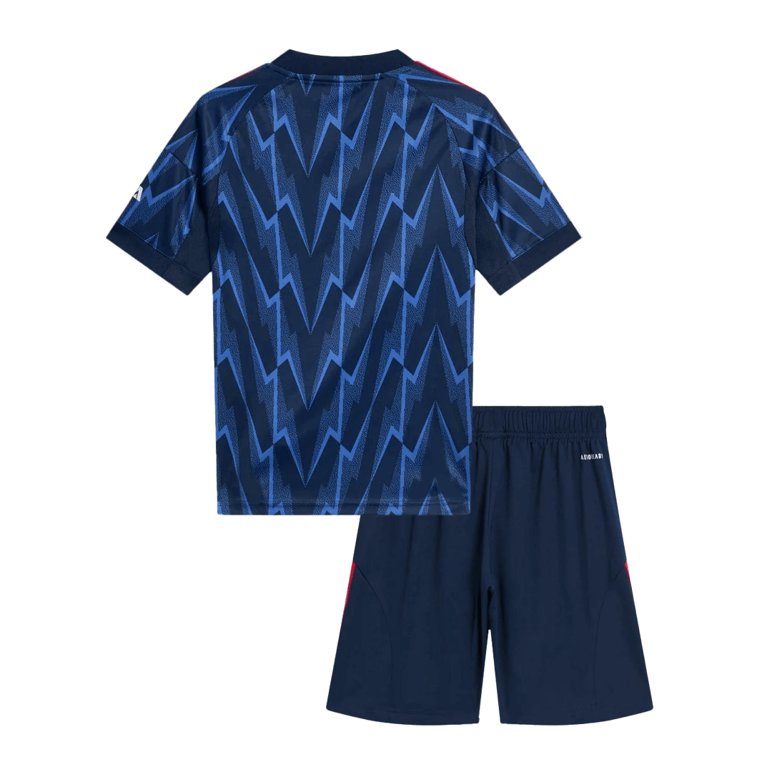 Arsenal Extérieur Maillot Kit 2025/26 Junior Bleu