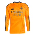 Real Madrid Extérieur Maillot Manches Longues 2024/25 Grande Taille