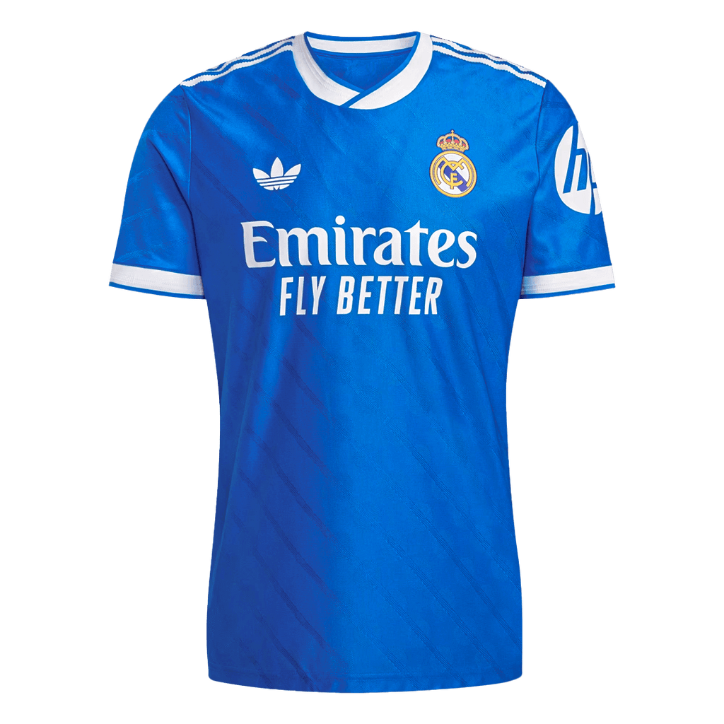 TCHOUAMENI #14 Real Madrid Third Maillot 2025/26 Bleu Joueur